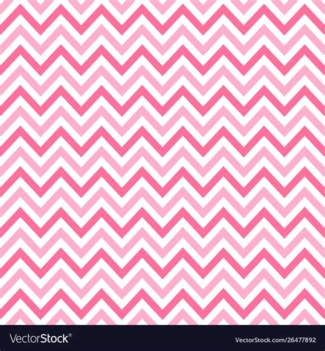 Pink Chevron Retro Decorative Pattern Background Vector Image