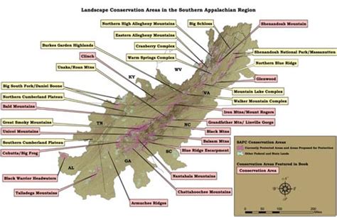 Landscape Connectivity Of Unroaded Areas In The Southern Appalachians