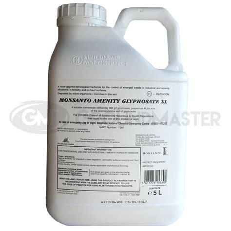 X L Monsanto Amenity Xl Very Strong Professional Glyphosate