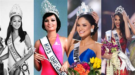 We Now Have 4 Filipino Miss Universe Winners A Look Back At Historic