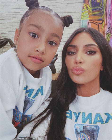 kim kardashian and north west matching style moments pics