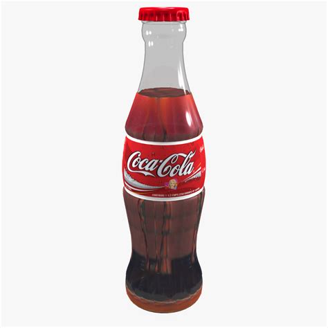 High Detailed Coca Cola Bottle Scene Models 3d Model 220 Fbx C4d