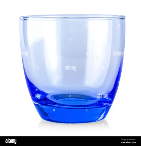 The Empty Glass Isolated On A White Background Stock Photo Alamy
