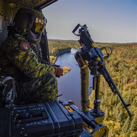 The First Female Master Door Gunner In The Canadian Armed Forces