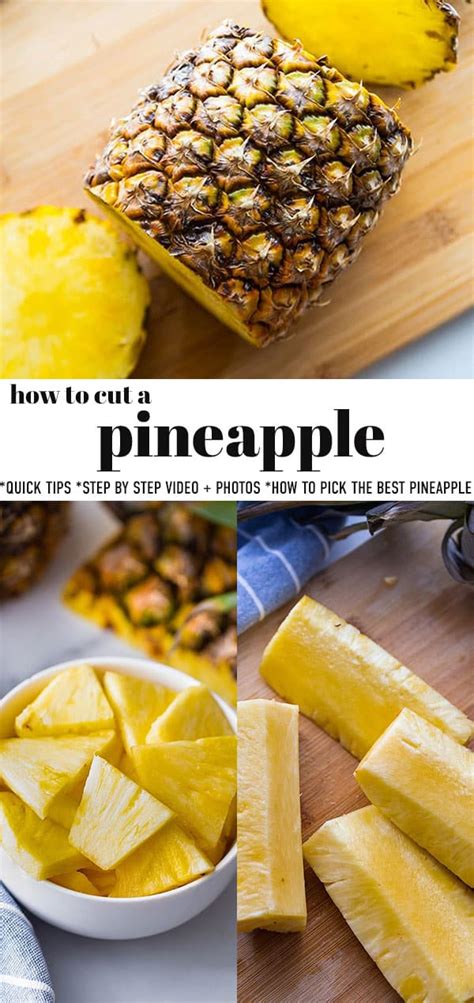 How To Cut A Pineapple The Best Way To Cut A Pineapple