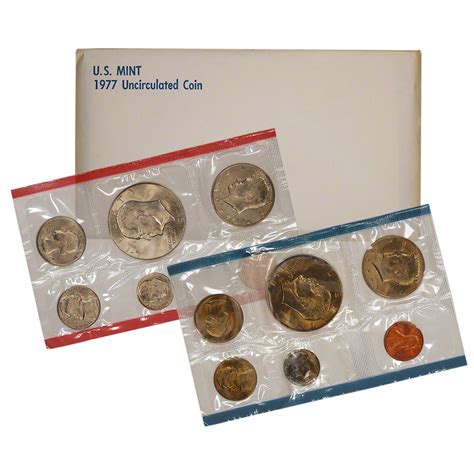 1977 United States Mint Uncirculated Coin Set Ebay