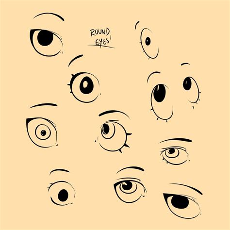 How To Draw Eyes Cartoon Style Cartoon Eyes Cartoons Drawing Draw