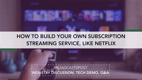 Whether you're looking to offer your audiences content for free, ppv live events or a monthly subscription charge, you can now easily create a library of. How To Build Your Own Subscription Streaming Service, Like ...