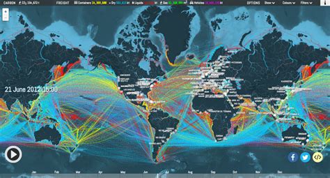 New Map Of Shipping Shows Critical Global System