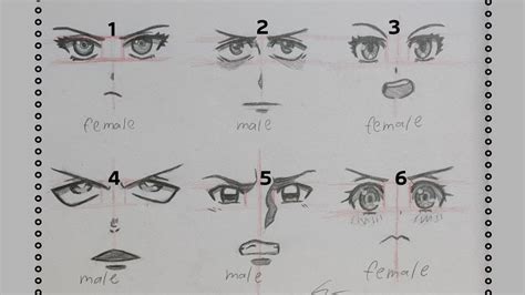 Angry Anime Facial Expressions