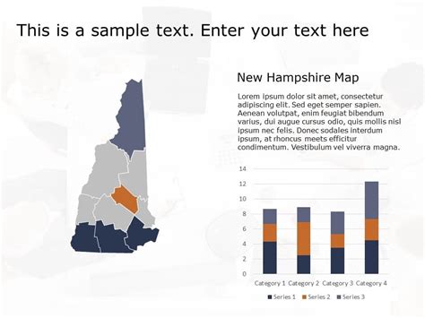 New Hampshire Map Powerpoint Template