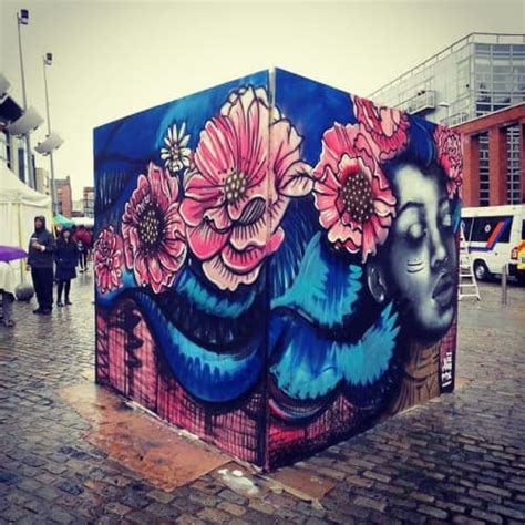 Peace And Love Cube By Kinmx At Smithfield Square Dublin Wescover