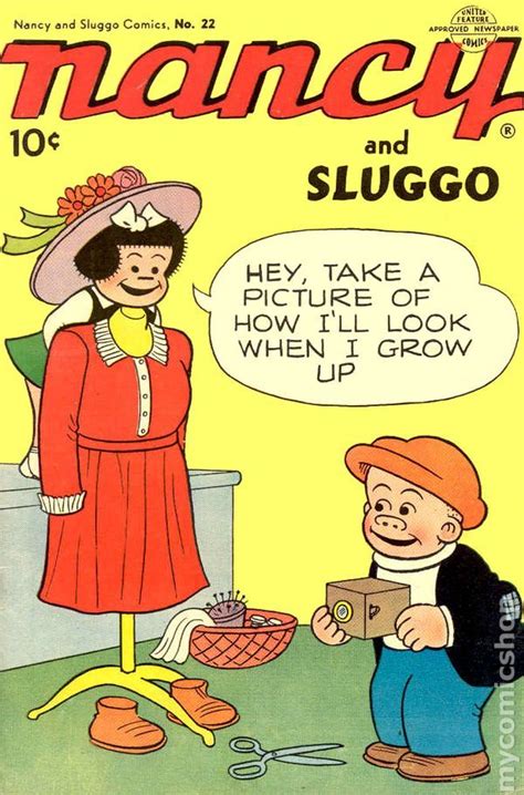 Nancy And Sluggo Nancy And Sluggo United Features Comic Books Old Comic Books Vintage