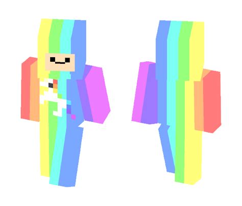 Download Rainbow Derp Unicorn Thing Minecraft Skin For Free