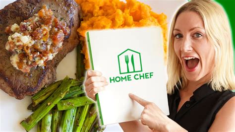 Home Chef Meal Kit Delivery Unboxing And Review Youtube
