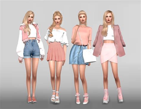 Sims 4 Cc Clothes Pack Businessfoo