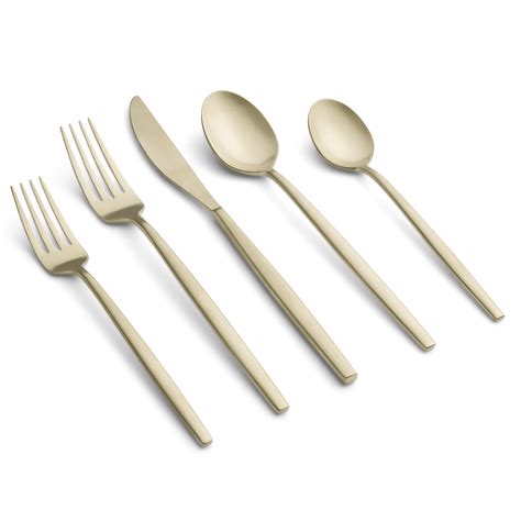Graze By Cambridge Kiki Champagne Satin Forged 180 Stainless Steel 20