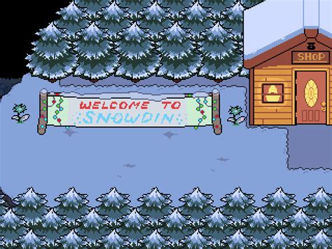 Snowdin Town Undertale Wiki Fandom