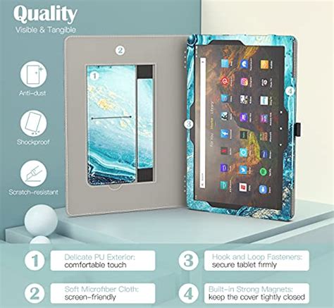 Timovo Case For All New Kindle Fire Hd 10 And Fire Hd 10 Plus Tablet 10