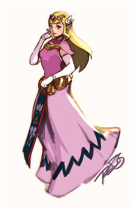 Princess Zelda The Legend Of Zelda And 1 More Drawn By Robaato Danbooru