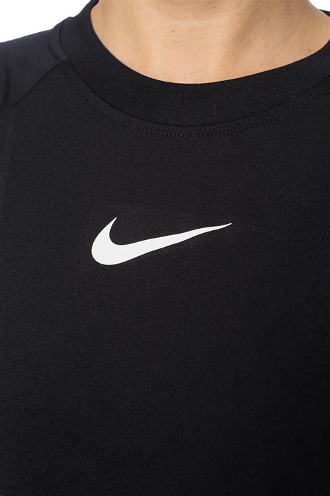 Nike Logo Printed T Shirt In Black Lyst