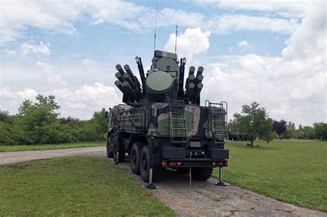 Training With Pantsir S1 Artillery Missile System Ministry Of Defence
