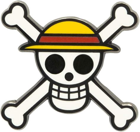 One Piece Skull Pin Badge Uk Fashion