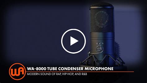 Warm Audio Wa 8000 Tube Condenser Microphone Youtube