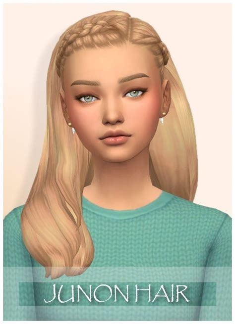 Simsdom Male Cc Sims 4 Cc Maxis Match Hair For Children To