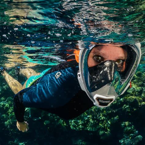 Product Review Ocean Reef Aria Qr Full Face Snorkelling Mask Mikes Dive Store