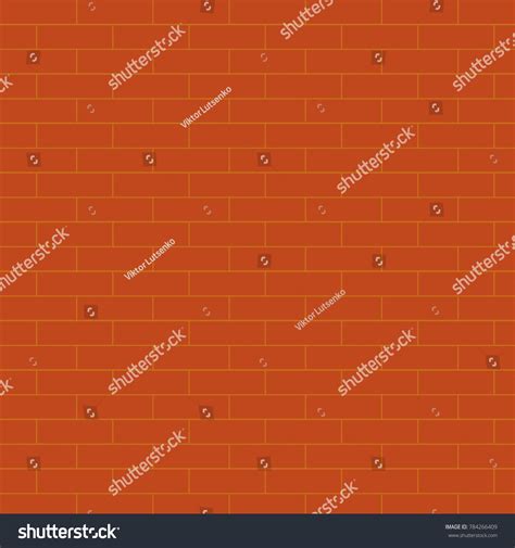 Background Orange Brick Wall Stock Vector Royalty Free 784266409
