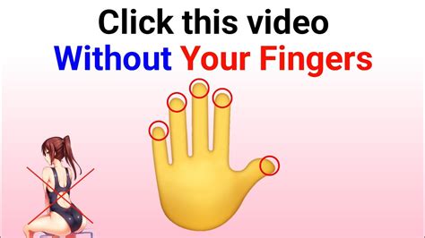 Click This Video Without Using Your Fingers 😳 Youtube