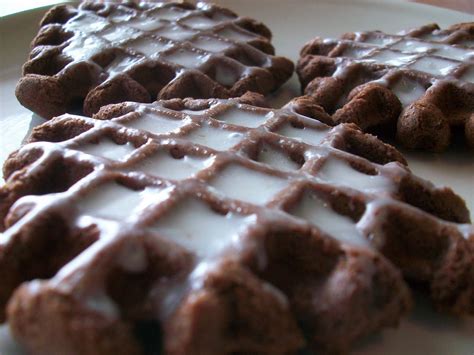 From Cupboard To Cupboard Chocolate Waffle Cookies