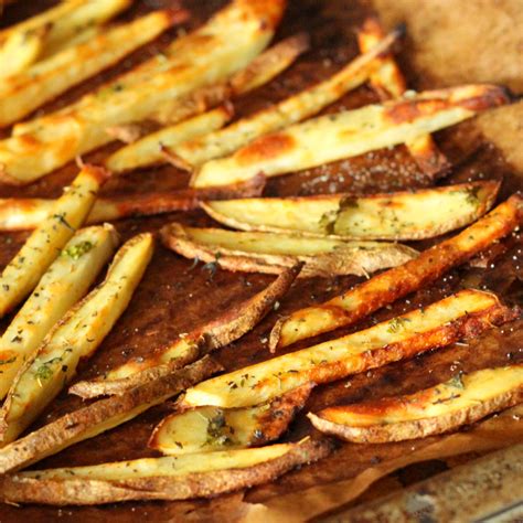 Baked Potato French Fries. vegan glutenfree recipe ...