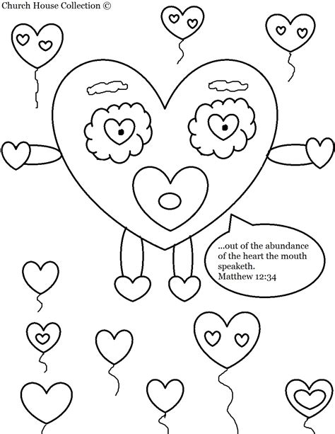 Joyful morning exercises for kids at home. Church House Collection Blog: Valentine's Day Heart ...