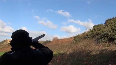 Breaking Clays Clay Pigeon Shooting Including Slow Motion Footage