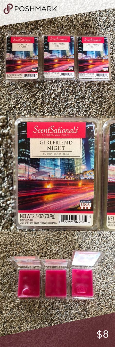 🎉 scentsationals girlfriend night wax cubes things to sell scented wax cubes wax