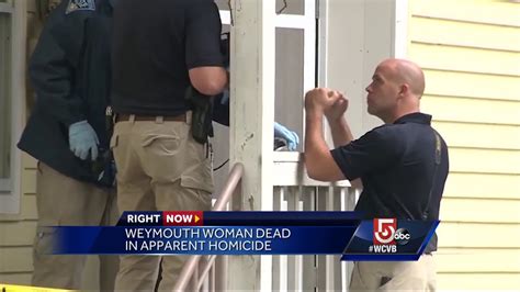Weymouth Woman Found Dead In Apparent Homicide Youtube