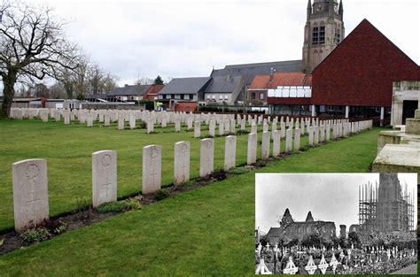 The Vlamertinge Burial Grounds Part Six Vlamertinghe Military Cemetery With The British Army