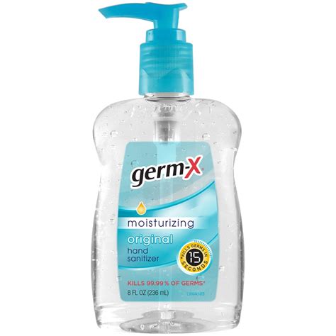 Germ X 8 Oz Original Hand Sanitizer Gel At