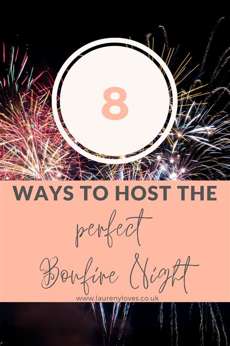 How To Host The Perfect Bonfire Night Party Artofit