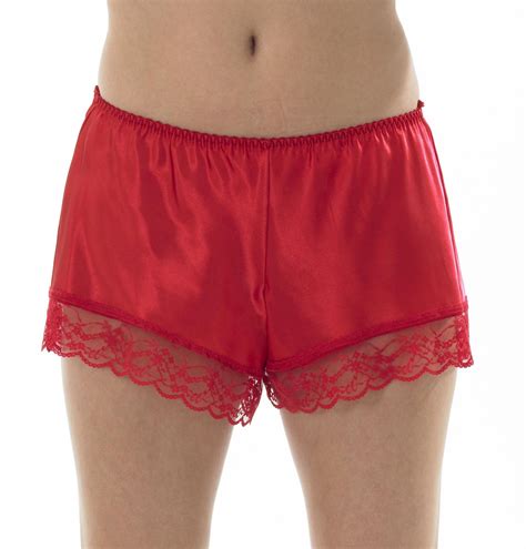 Ladies Satin Lace French Knicker Ma08012
