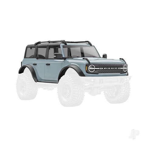 Traxxas Body Ford Bronco Complete Cactus Gray Includes Grille Side