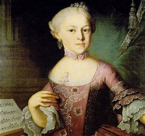 History And Women Maria Anna Mozart