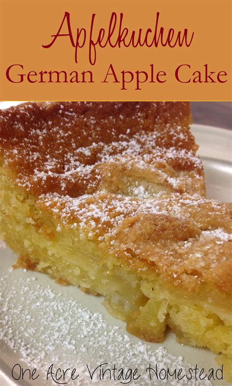 Apfelkuchen German Apple Cake Recipe Apple Cake Recipes Desserts Classic Desserts