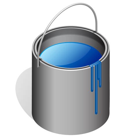 Make A Shiny Paint Bucket Icon Clipart Best