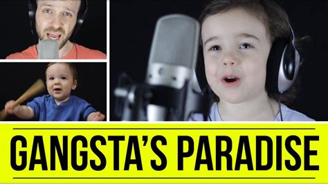a dad and his cute 4 year old daughter sing coolio s ‘gangsta s paradise daniel handler shut