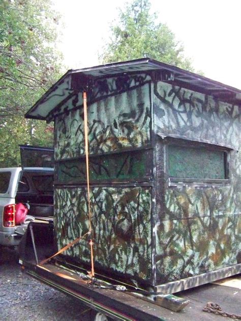 Homemade Hunting Blinds Another Home Image Ideas