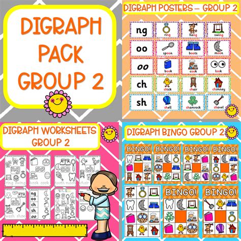 Mash Class Level Digraph Pack Group 2