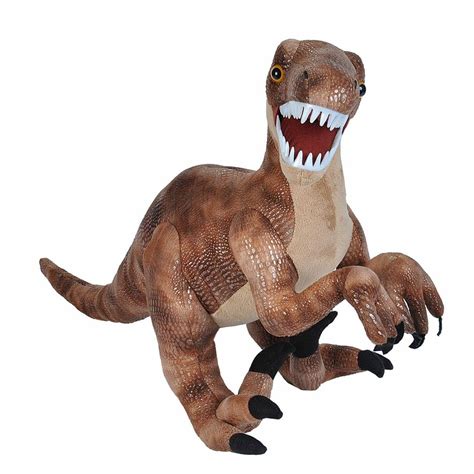 Why stuffed animals are the best? Velociraptor Dinosaur lifelike stuffed animal|plush toy ...